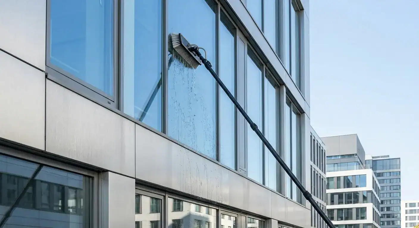 Hvorfor velge teknisk renhold? Spesialiserte metoder for krevende fasader - Featured Image